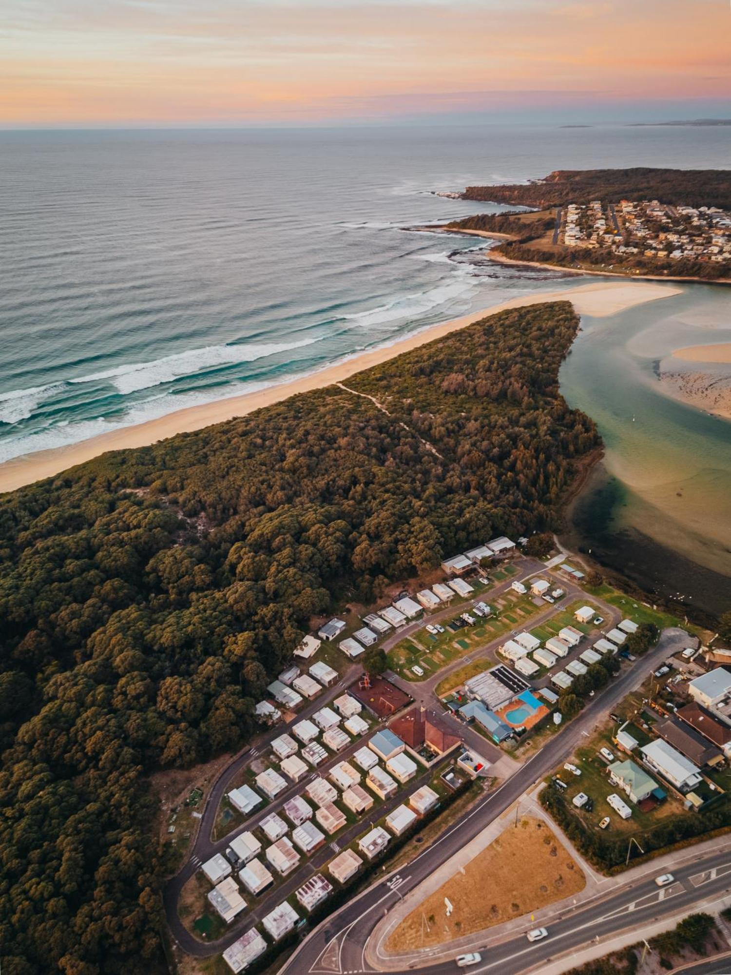 Holiday Haven Burrill Lake Esterno foto